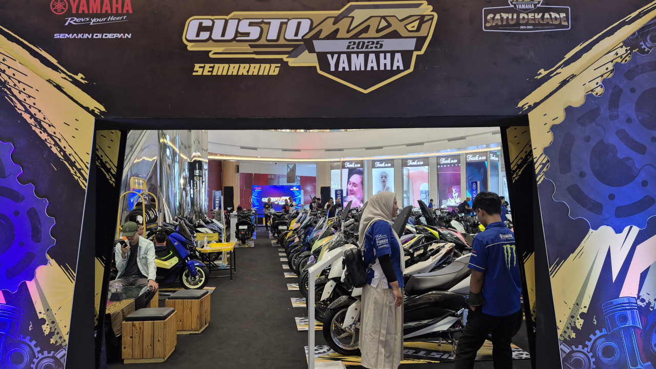 CustoMAXI 2025 : Arena Adu Kreativitas Ciptakan Skutik MAXI Yamaha yang Anti-Mainstream