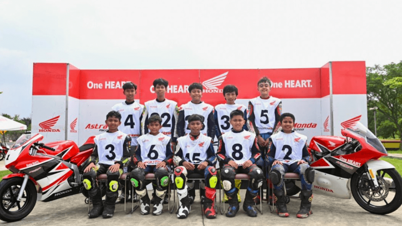 Lolos Seleksi Ketat, Ini Dia 10 Pembalap Terpilih Astra Honda Racing School 2026