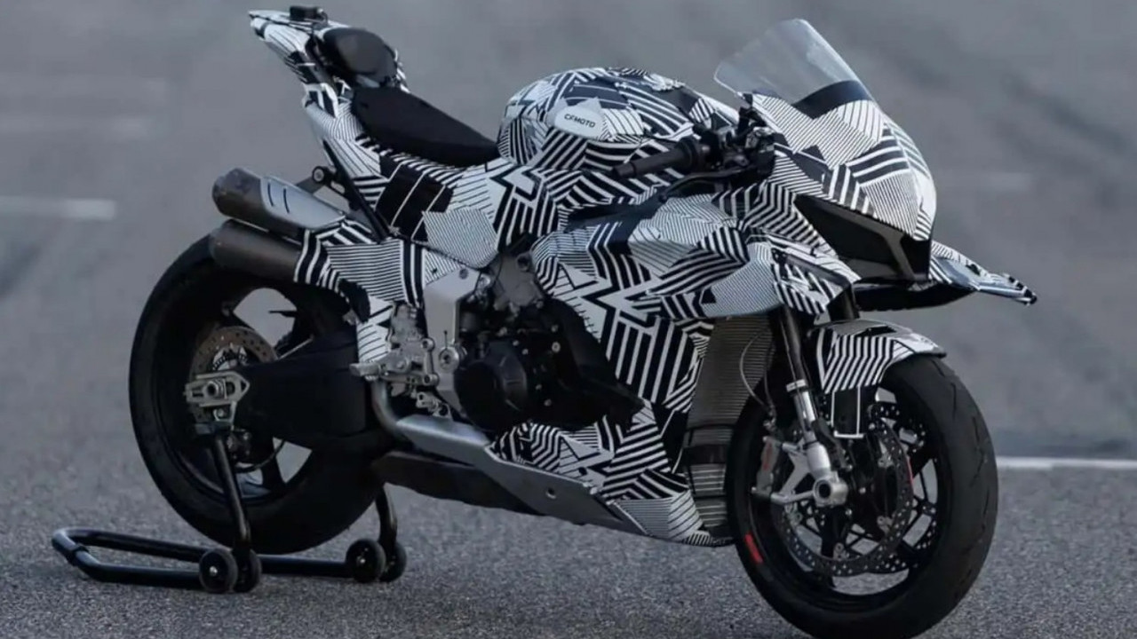CFMoto V4 SR-RR Siap Guncang Dunia Superbike, Tenaga 210 HP dan Top Speed 315 Km/jam