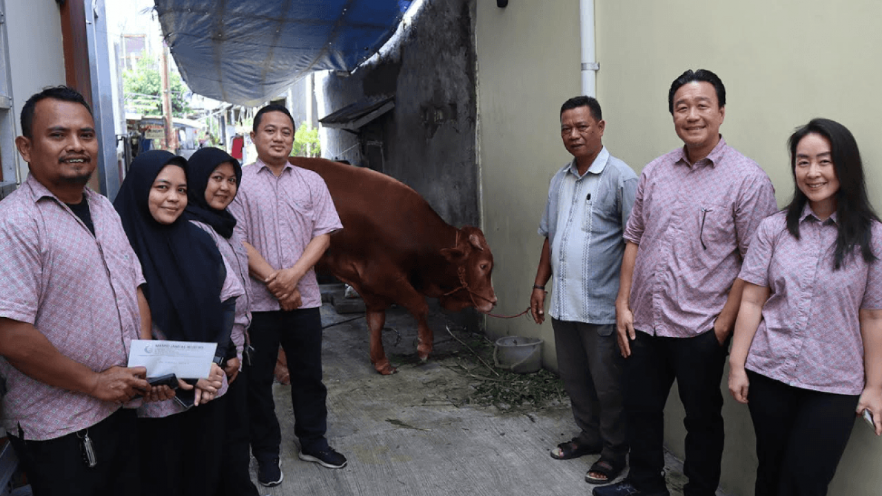 Perkuat Komitmen Sosial ke Masyarakat, Wahana Artha Group Salurkan Hewan Qurban untuk Warga Gunung Sahari
