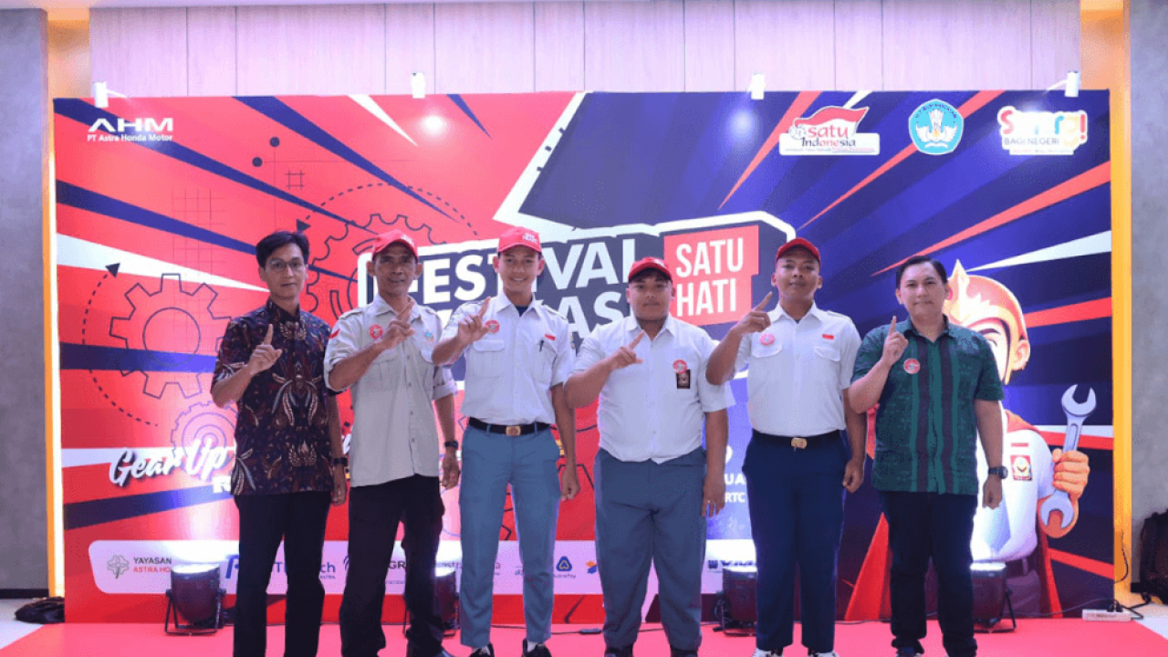 Wahana Honda Sabet Penghargaan Best Main Dealer Juara 2 Pembina Vokasi Terbaik di FeVoSH 2026