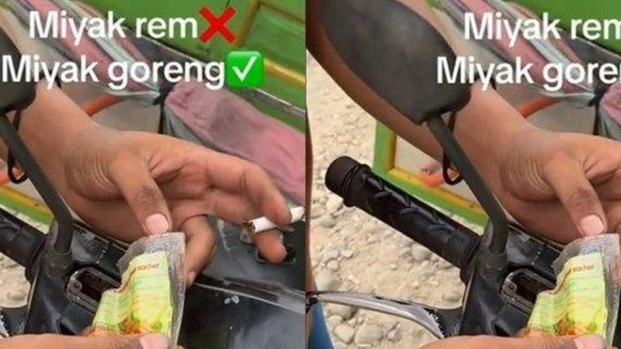 Jangan Ditiru! Ganti Minyak Rem Motor Pakai Minyak Goreng Efeknya Bisa Berbahaya