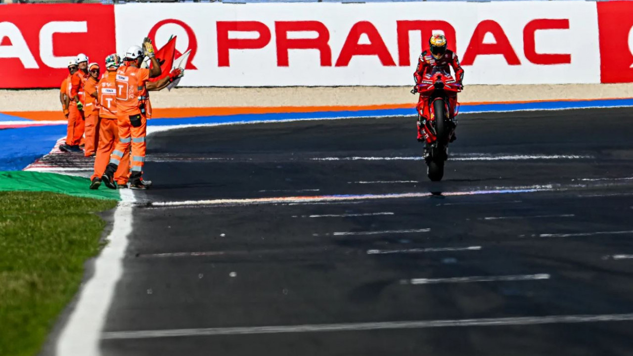 Pecco Bagnaia Tak Terkalahkan di Sprint Race Emilia-Romagna