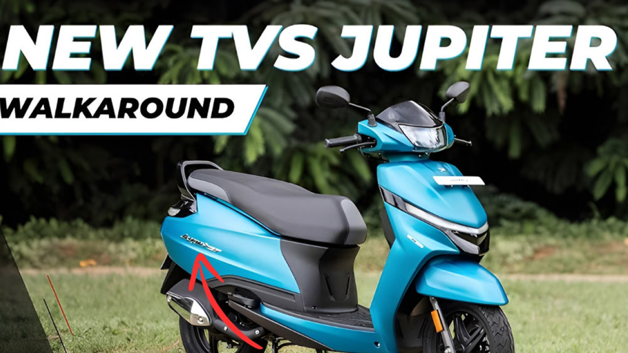TVS Jupiter 110: Skutik Irit 75 Km/Liter, Fitur Lengkap, Siap Masuk Indonesia?