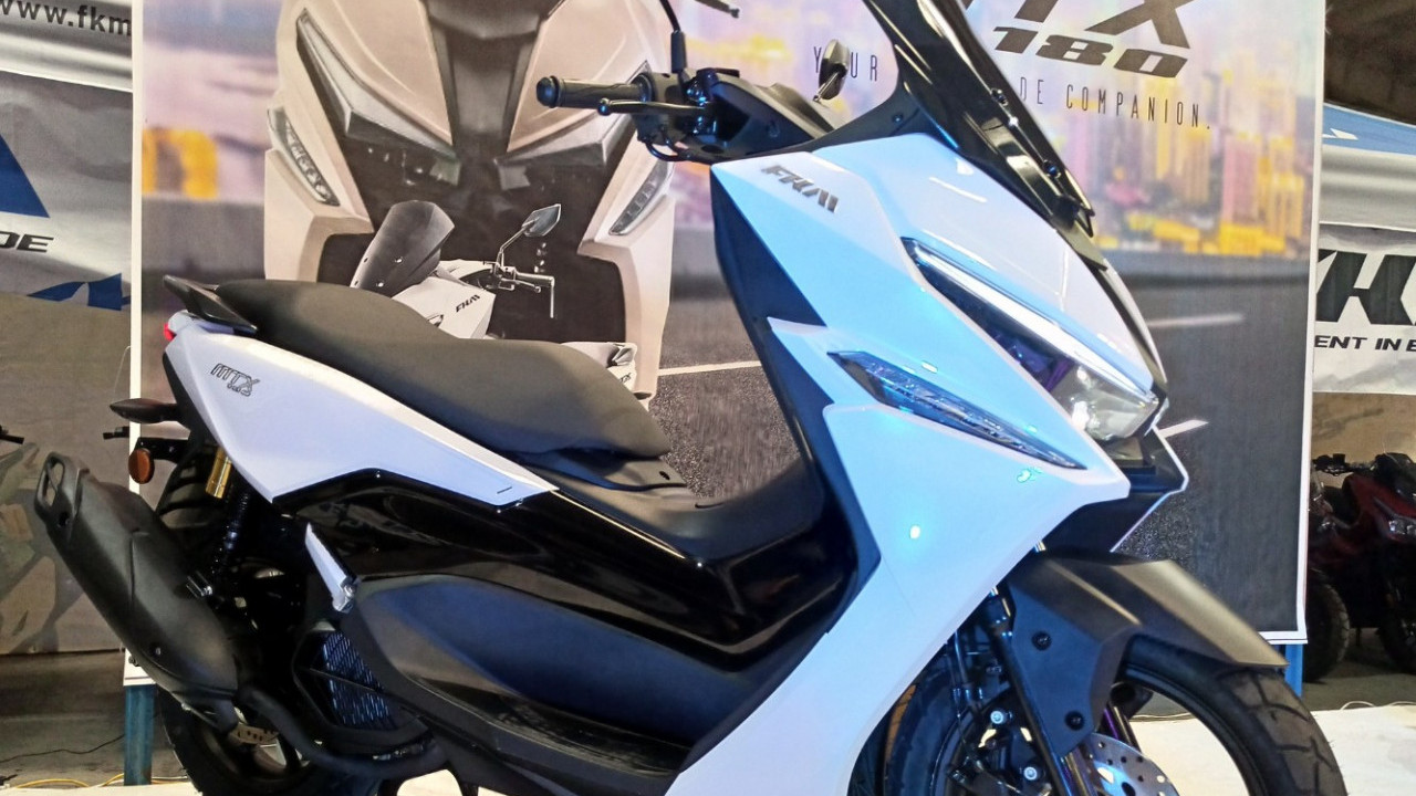 FKM MTX 180 Resmi Masuk Pasar, Siap Ganggu Yamaha NMAX Turbo di Segmen Skutik Bongsor