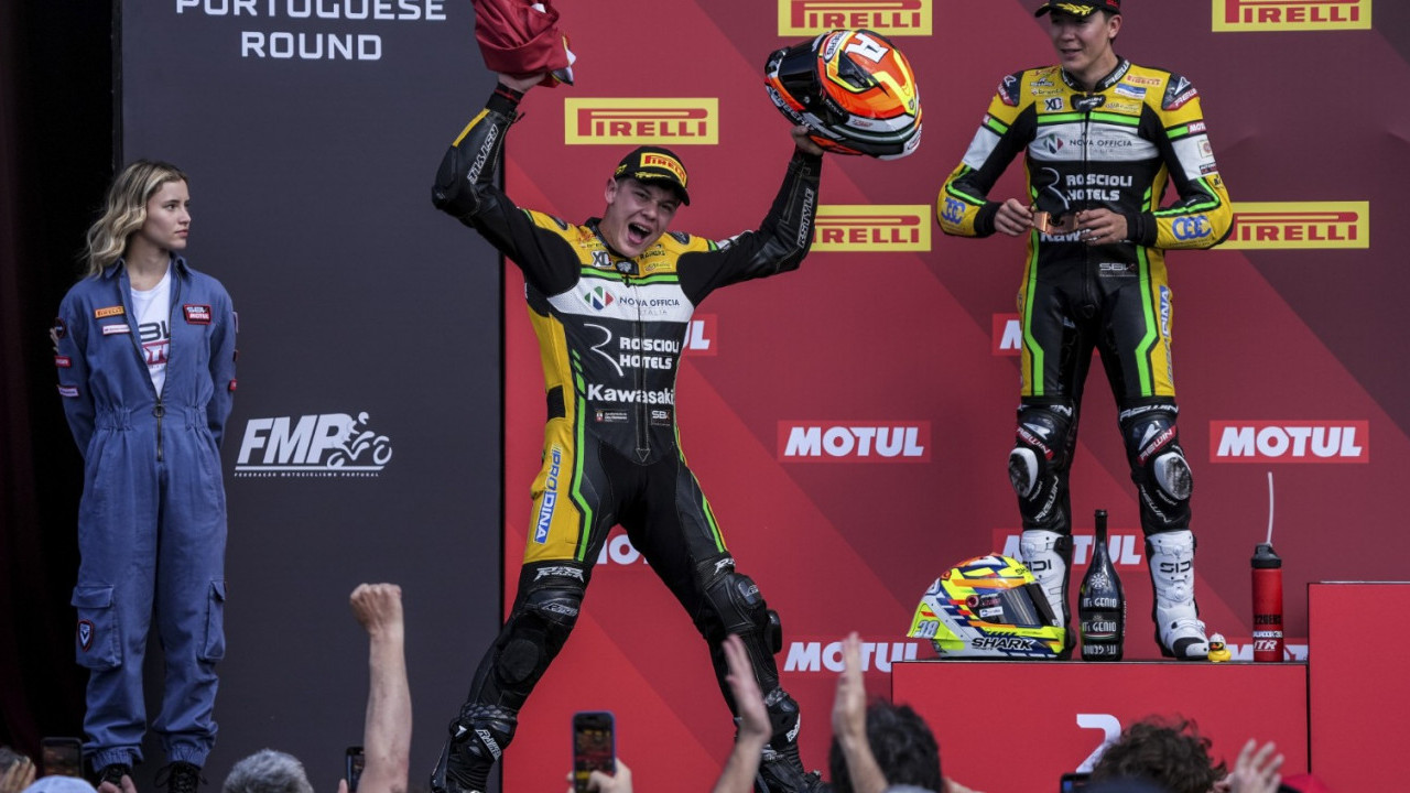 Antonio Torres Ukir Sejarah, Wajah Berseri Usai Taklukkan Balapan di Seri Perdana WorldSPB 2026