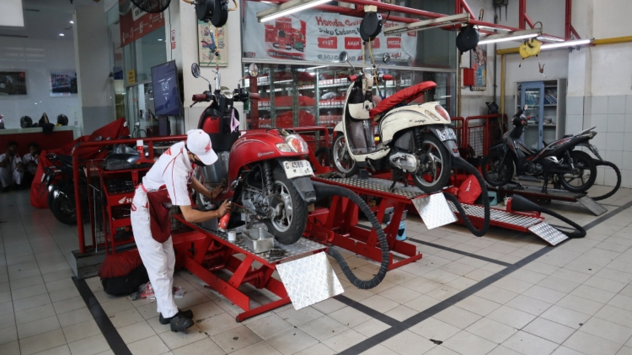 WMS Catatkan Peningkatan Servis Motor Honda di Bengkel AHASS, Tembus 3,6 Juta Unit di 2024