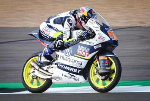 Free Practice Moto3 Inggris: David Alonso Tak Tertandingi