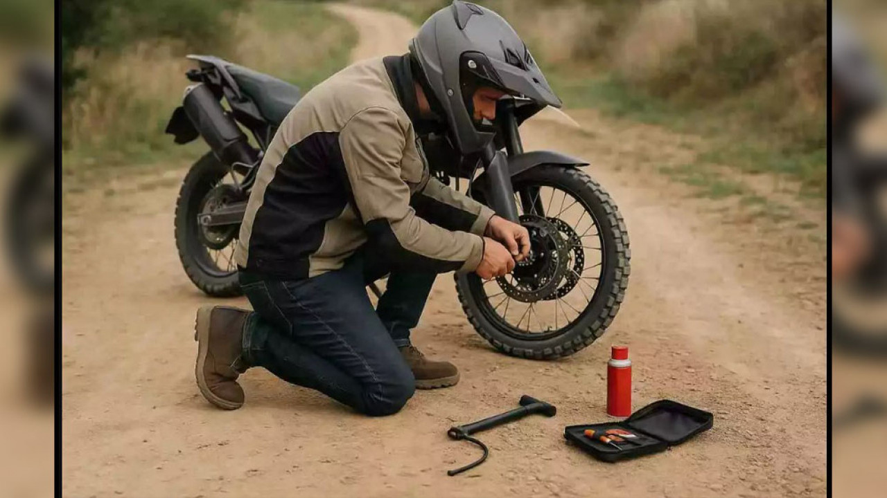 Ban Motor Bocor Mendadak? Jangan Panik! Ikuti Langkah Ini