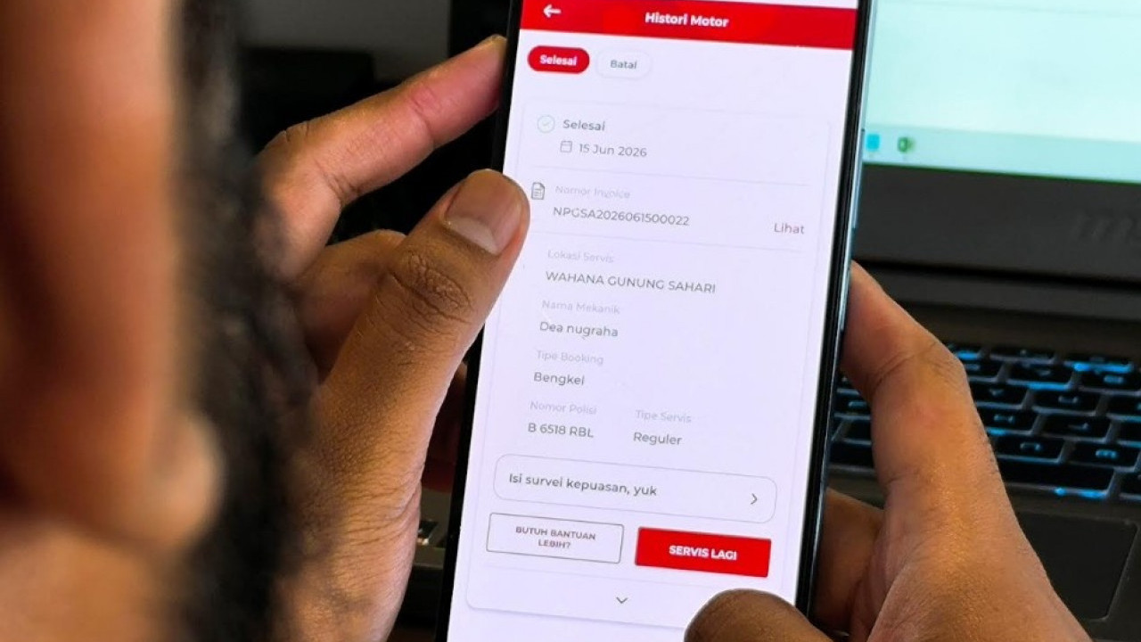 Lupa Terakhir Servis Motor Honda? Tenang Bradsis, Sekarang Bisa Dicek Lewat Aplikasi WANDA
