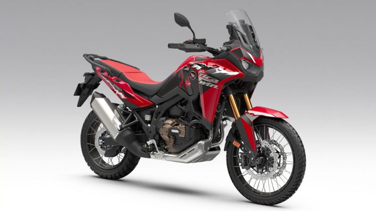 Makin Gagah! Honda CRF1100L Africa Twin Dapat Penyegaran Warna dan Grafis Baru