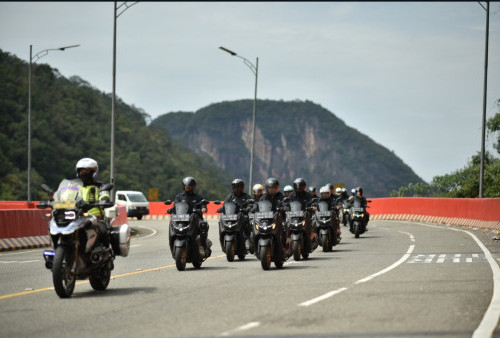 Yamaha NMax Turbo Sukses Taklukan Tanjakan Viral di Sumatera Barat