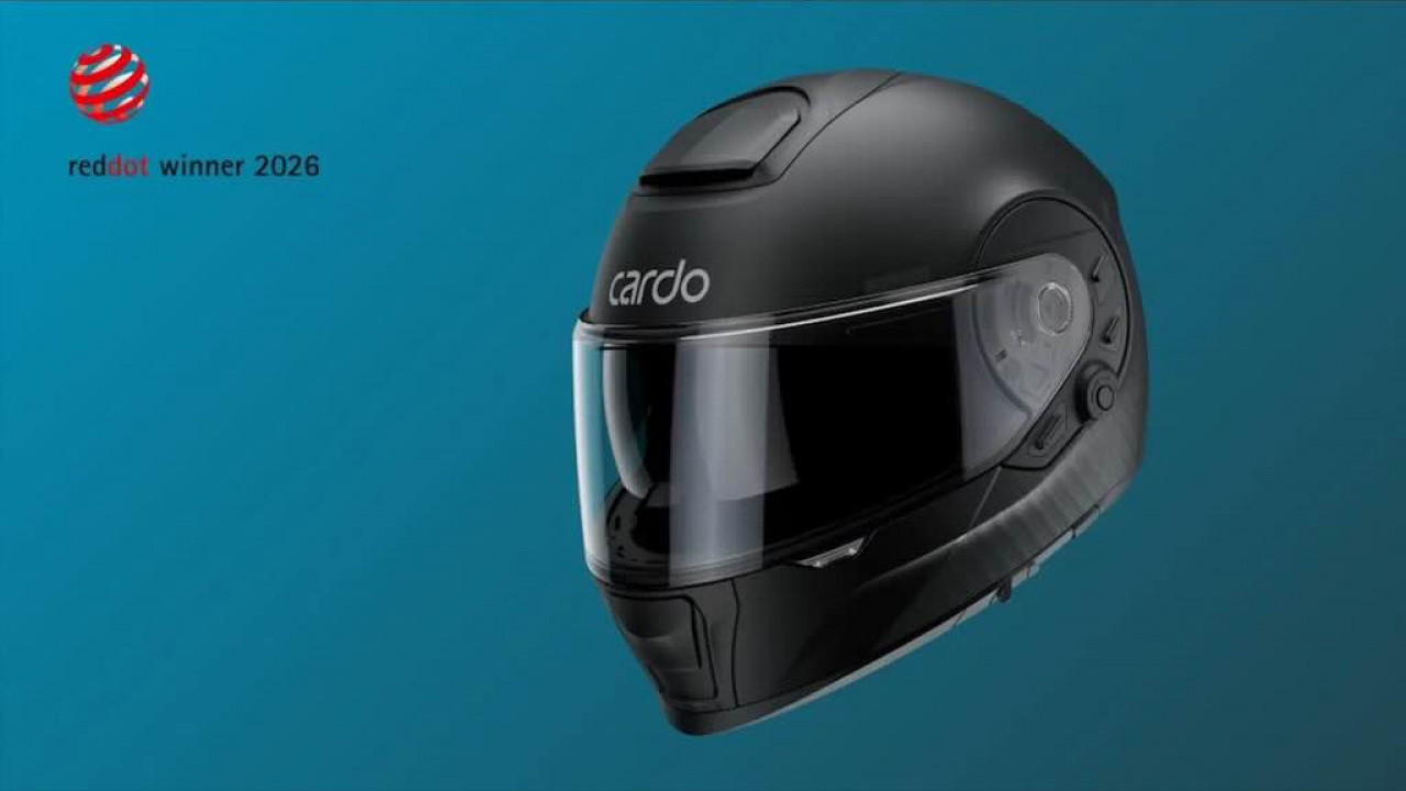 Helm Pintar Cardo Beyond GTS Raih Red Dot Design Award 2026 Berkat Teknologi Terintegrasi