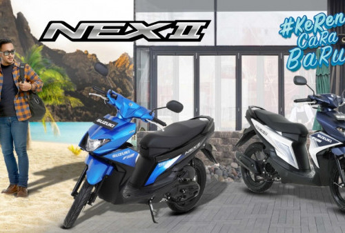 Suzuki Nex II 2024 Punya Warna Baru, Harga Diskon Sampai Rp 2 Juta!