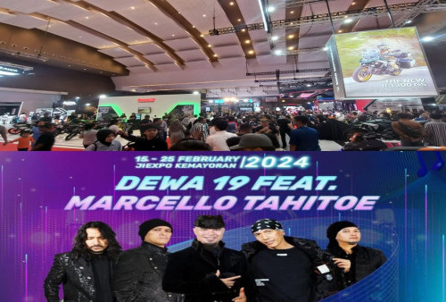 Hari Terakhir IIMS 2024 Diramaikan Band Legend DEWA 19 FEAT MARCELLO TAHITOE, Tiket Ludes Diborong Pengunjung!