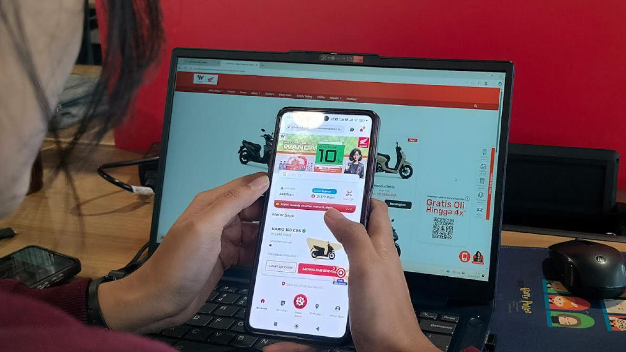 Upgrade Perlengkapan Motor Honda Kini Bisa dari Rumah Lewat WANDA Apps, Ada Diskon 10 Persen Spesial Akhir Tahun!