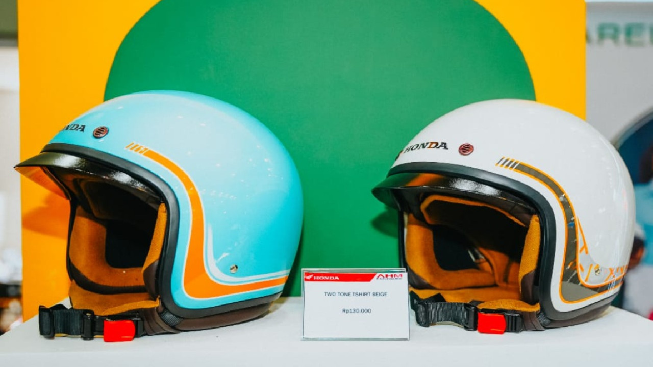 Honda Fabulous Helmet, Helm Kekinian yang Cocok Buat Para Pengguna Scoopy