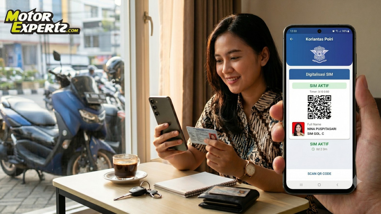 Sudah Tak Perlu ke Satpas, Begini Cara Praktis Mengaktifkan SIM Digital Lewat Ponsel