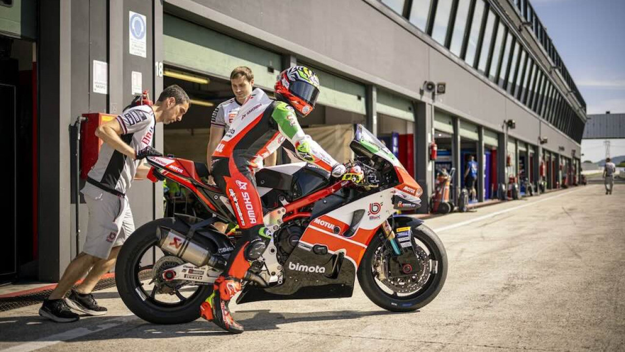 Matangkan Bimota KB998R, Skuad BbKRT Tampil Impresif dalam Tes Privat WorldSBK di Misano