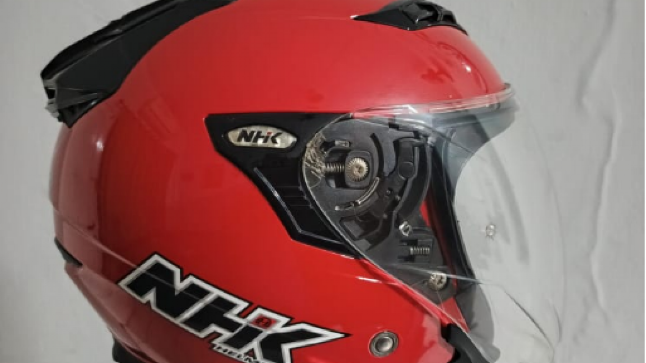 Helm NHK GT Avenger Solid Glossy New Tanpa Kardus