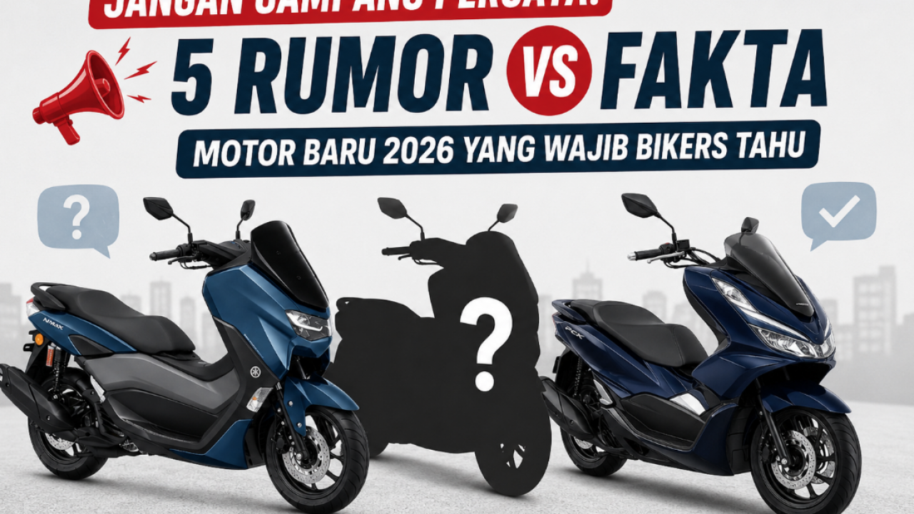 Jangan Gampang Percaya! Ini 5 Rumor vs Fakta Motor Baru 2026 yang Wajib Bikers Tahu