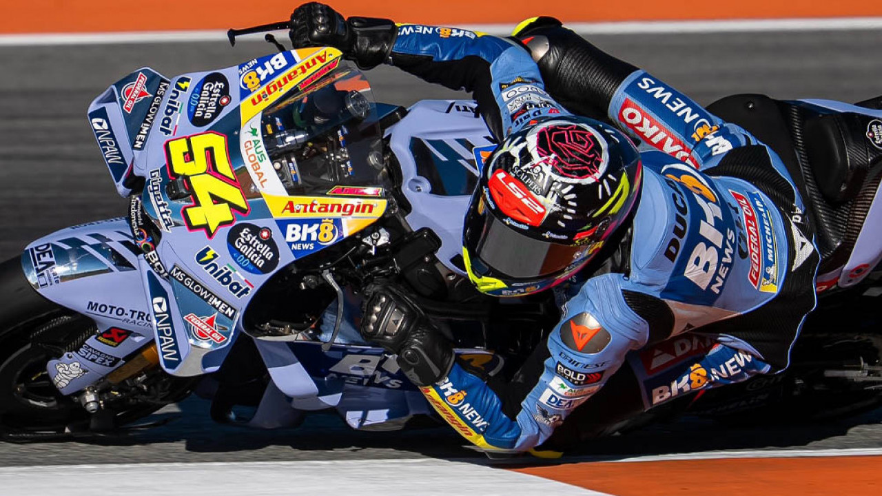 MotoGP: Aksi Lutut-Sikut 'Cium' Aspal dari Aldeguer dan Acosta hingga Miller Oleng Warnai Tes di Valencia