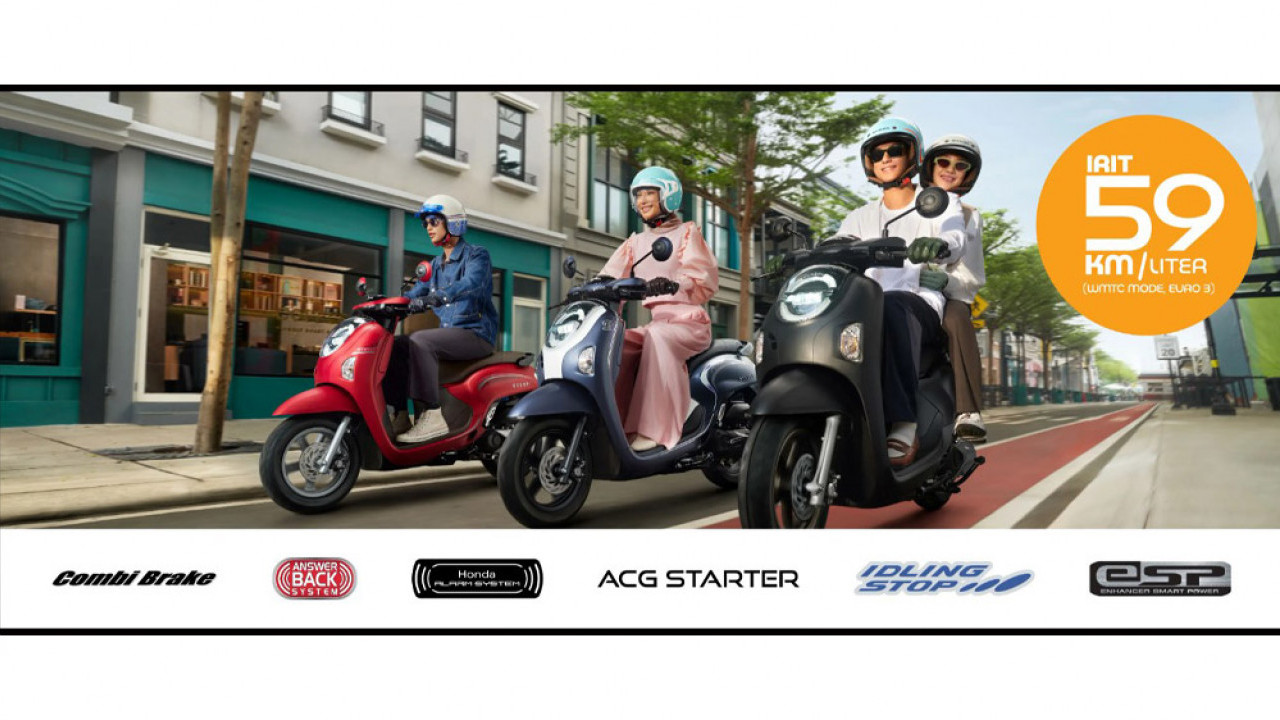 Harga Honda Scoopy 2025 Terbaru Oktober, Desain Klasik Makin Mewah, Fitur Makin Canggih!