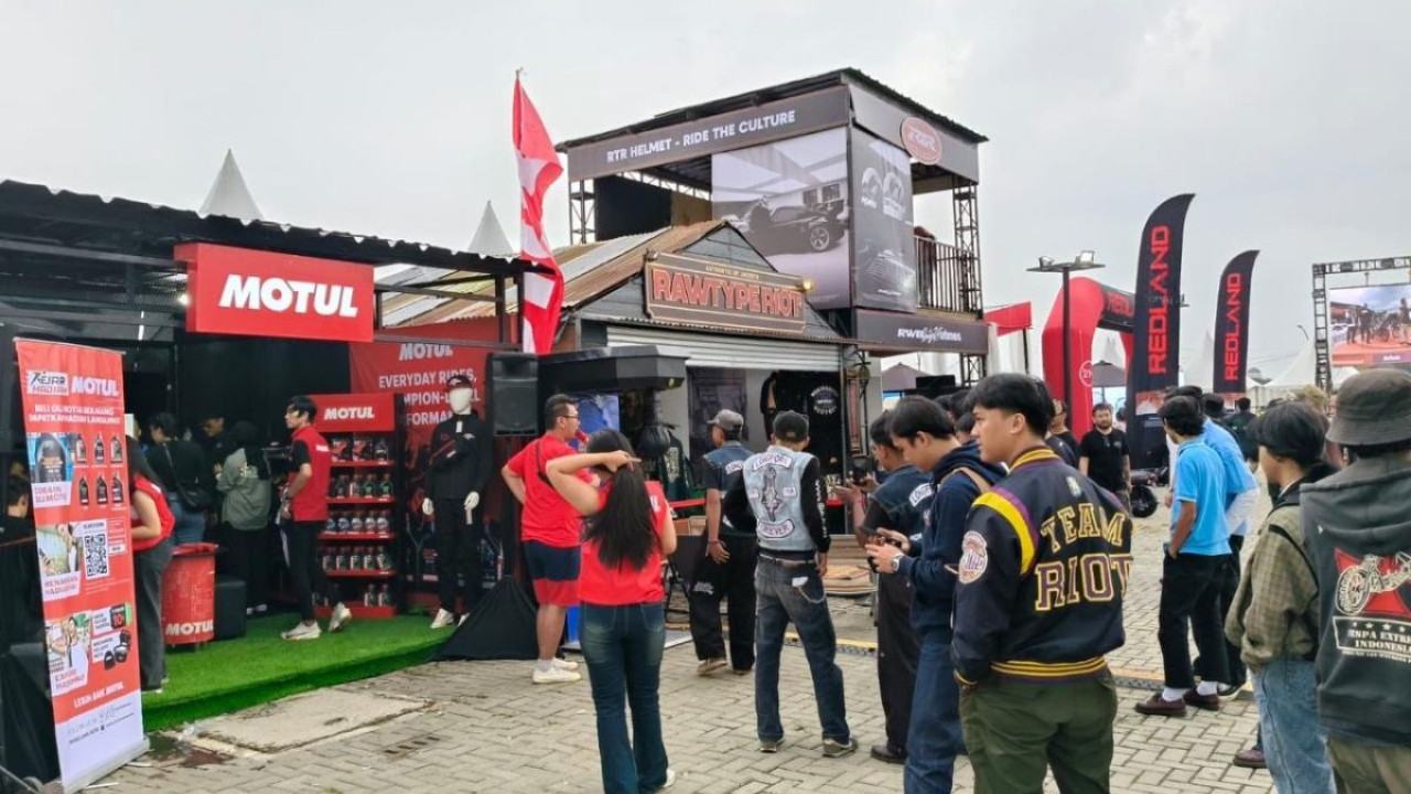 Motul Mejeng di BBQ Ride 2026, Bawa Pelumas Ungulan dan Produk Perawatan Kendaraan