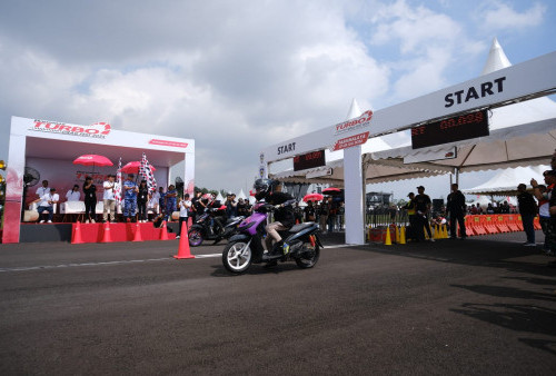 Pertamax Turbo Drag Fest 2024 Tasikmalaya Sukses Dikuti 493 Starter