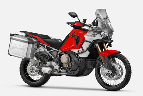 Motor Petualangan MV Agusta Enduro Veloce Tiga Silinder 