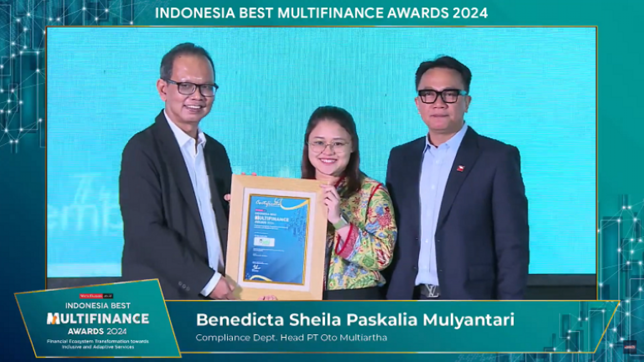 Kinerja Sukses, Warta Ekonomi Apresiasi OTO Group di Ajang Indonesia Best Multifinance Awards 2024