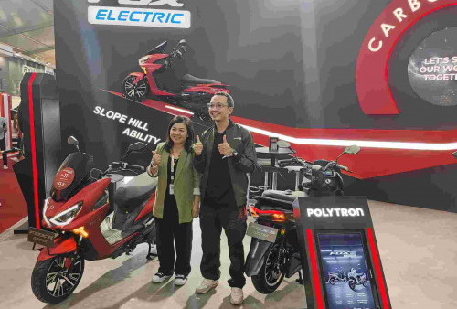 POLYTRON Tampilkan Motor Listrik Murah di GIIAS 2024, Harga Rp 11 Jutaan