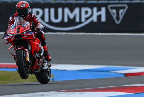 Bagnaia Guncang Assen dengan Rekor Baru di Practice