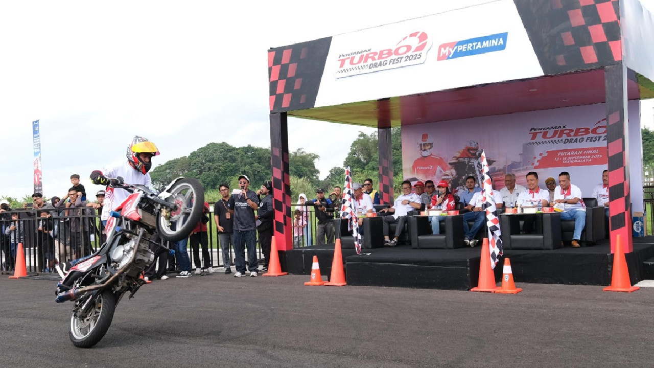 Tasikmalaya Jadi Saksi Ribuan Pembalap Ramaikan Pertamax Turbo Drag Fest 2025 Putaran III