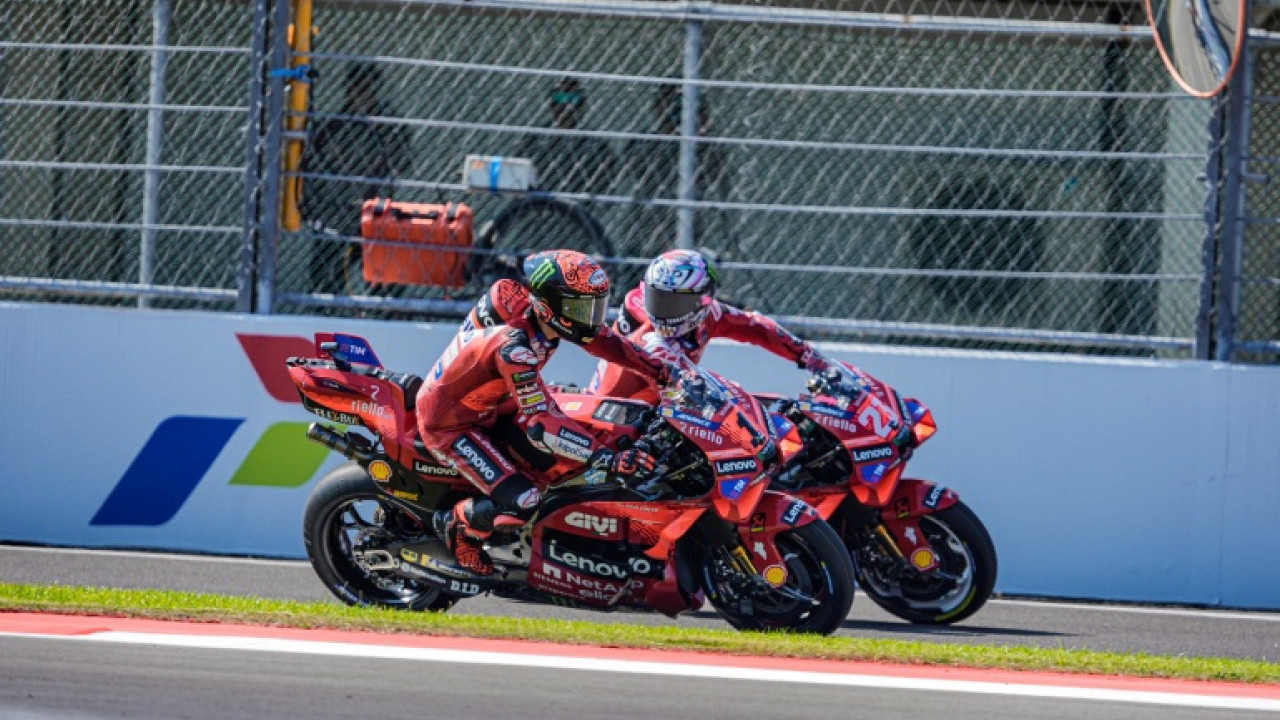 Enea Bastianini Berhasil Unggul dari Jorge Martin Sesi Free Practice MotoGP Mandalika 2024