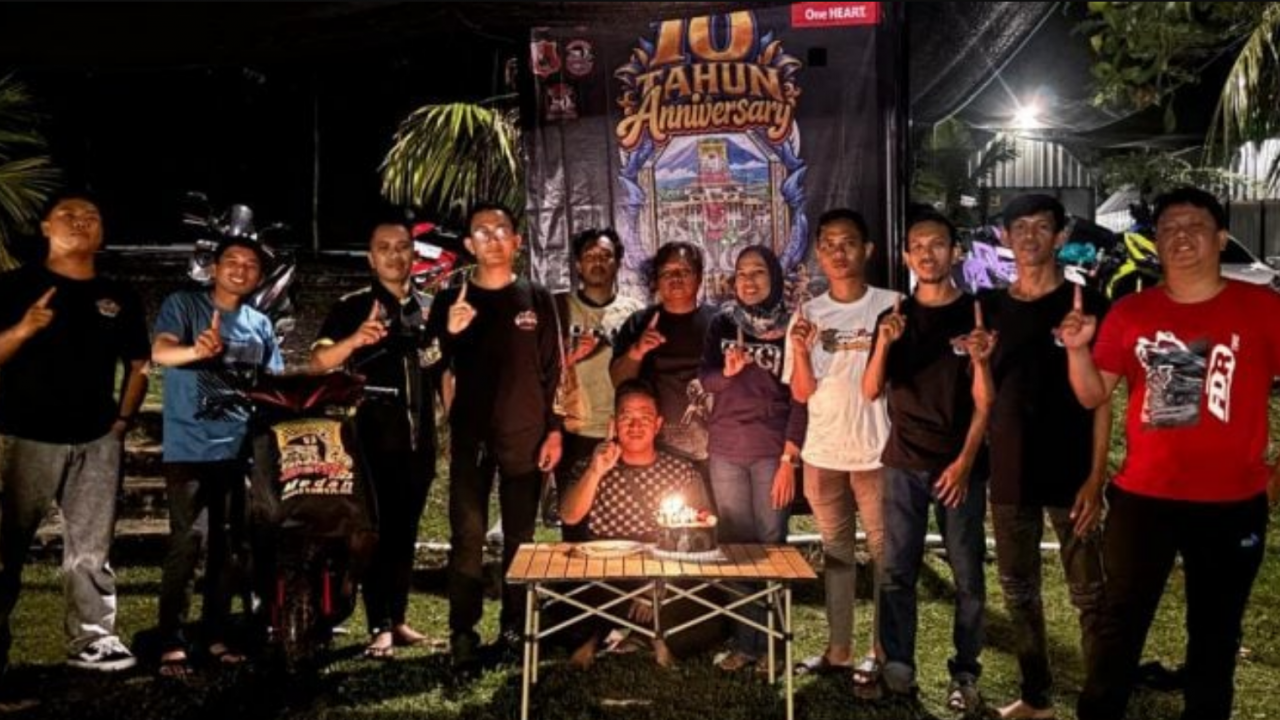 Rayakan 1 Dekade, Komunitas Honda BeAT Club Medan Gelar Gathering hingga Camping