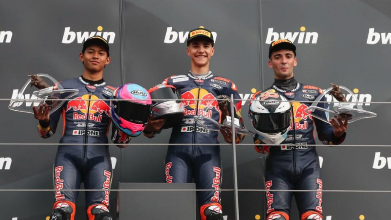 Raih Back to Back Podium, Veda Ega Pratama Persembahkan Kado Spesial HUT RI ke-80 di RBRC Austria