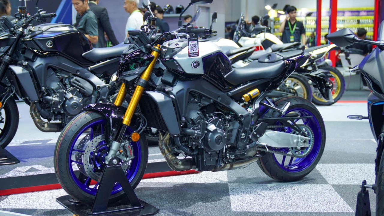 Intip Yamaha MT-09 Y-AMT 2025, Motor Sport Naked yang Hadir di Motor Expo Thailand 2024