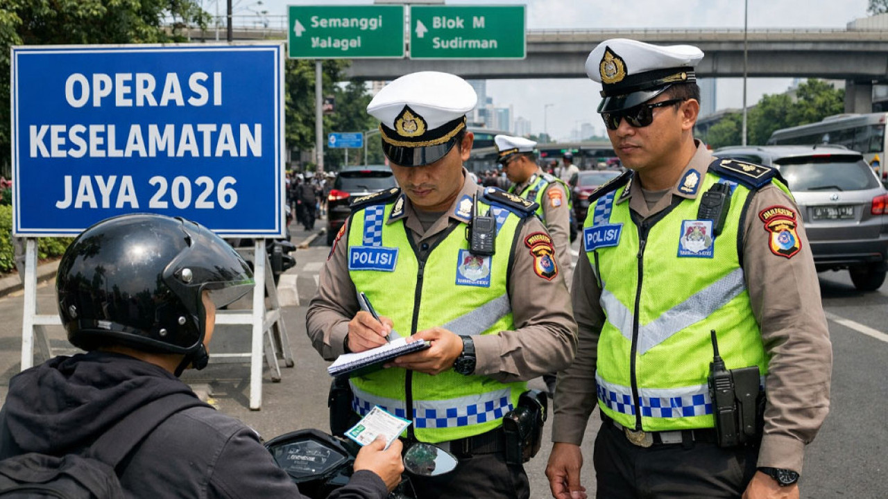 Daftar Pelanggaran Operasi Keselamatan Jaya, Catat Agar Tidak Ditilang Polisi di Jalan