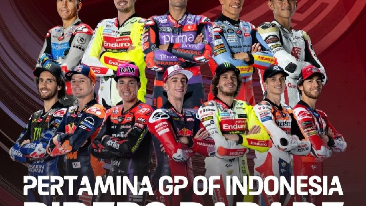 Menjelang MotoGP ™ 2024, 12 Pembalap Moto-GP Akan Ikut Riders Parade di Mataram