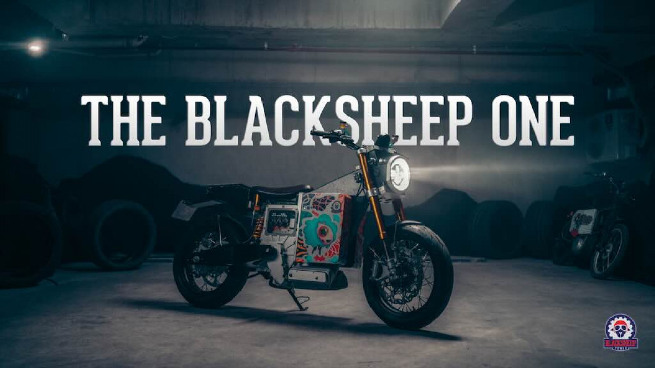 Blacksheep ONE Sebuah Mahakarya Motor Listrik Rakitan Tangan dengan Sentuhan Personal