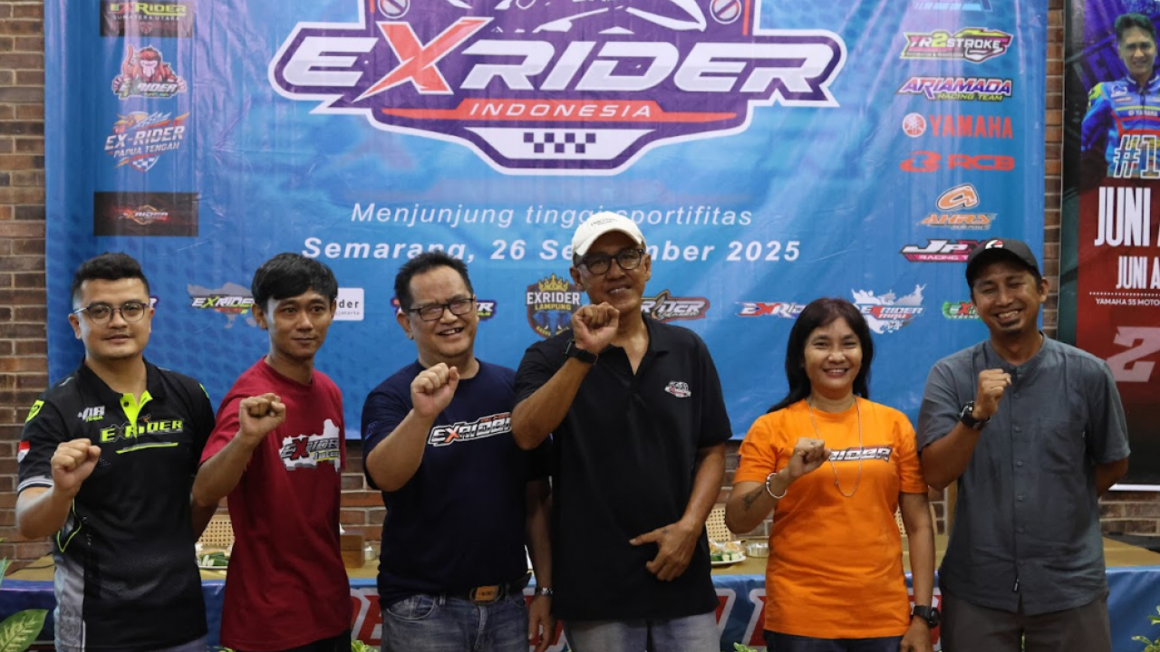 Pengurus Pusat Exrider Indonesia Resmi Terbentuk, Berikut Susunannya