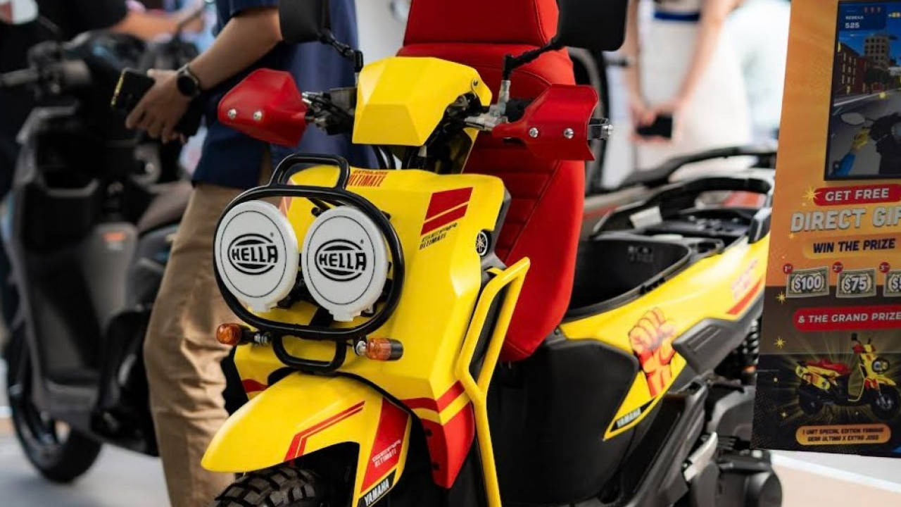 Keren! Yamaha Gear Ultimate Garapan Atenx Katros & Ghofar Hilman Ini Bisa Lo Bawa Pulang Gratis di JFK 2026