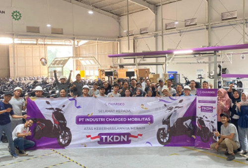 Lolos Syarat TKDN, Motor Listrik Charged Kini Dapat Subsidi Pemerintah