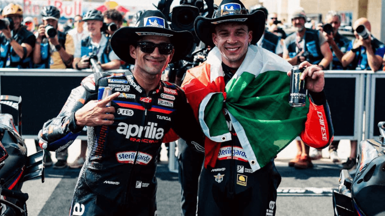 Aprilia Makin Menggila! Marco Bezzecchi-Jorge Martin Dominasi MotoGP Amerika 2026