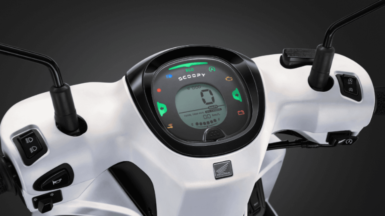 Gak Ribet! Begini Cara Atur Jam Digital di Panel Meter New Honda Scoopy