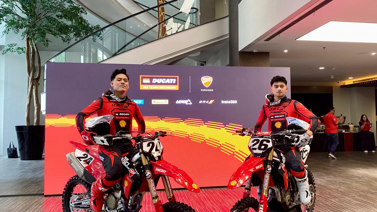 Resmi Dikukuhkan, Duet Diva Ismayana & Hilman Maksum Siap Perkuat Ducati MX Team Indonesia di Musim 2026