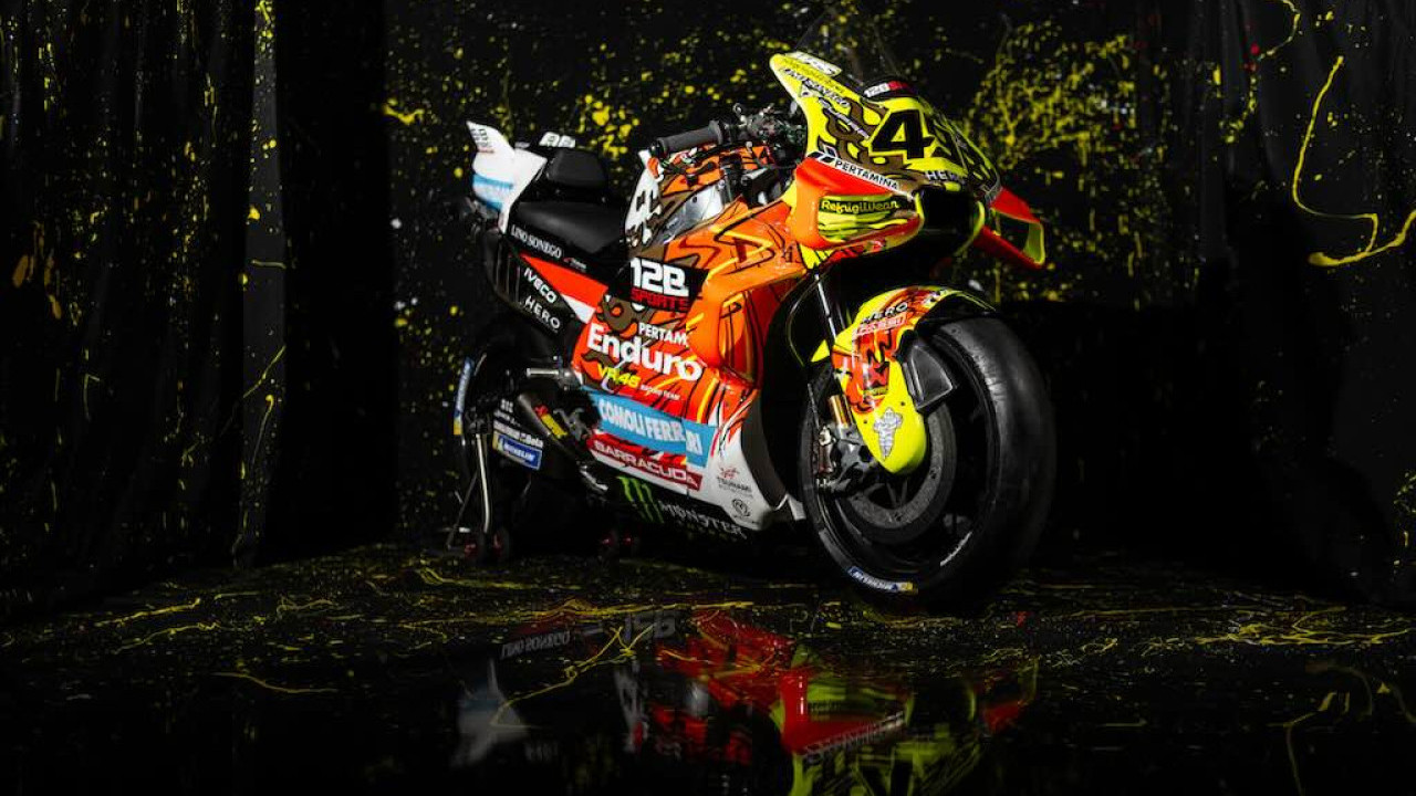 Livery Garuda Hiasi Motor Pertamina Enduro VR46 Racing Team di MotoGP Mandalika 2026