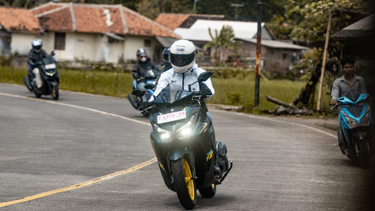 MAXi 'Turbo' Experience, Touring Tasikmalaya Sambil Eksplorasi Keindahan Pantai Selatan Wilayah Cipatujah