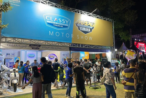 Classy Yamaha Laris Manis di Event HUT Kota Gianyar, Terjual Sampai 200 Unit